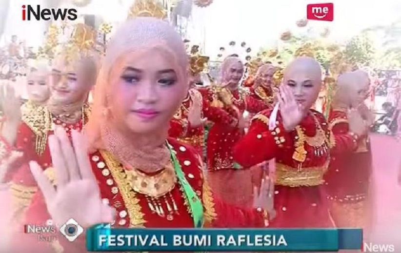 Meriahnya Festival Bumi Raflesia di Bengkulu