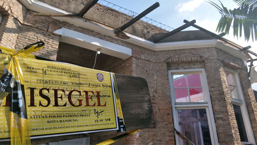 Perusak Bangunan Cagar Budaya di Bandung Harus Dikenakan Sanksi Pidana