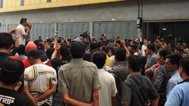 Tarif Sewa Mobil Mencekik, Sopir Online Demo Kantor PT TPI Medan