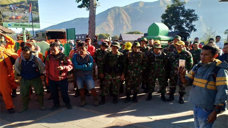 title Semua Pendaki Sudah Dievakuasi, Tim Gabungan Ditarik dari Rinjani Semua Pendaki Sudah Dievakuasi, Tim Gabungan Ditarik dari Rinjani