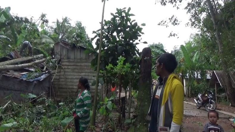 Diterjang Puting Beliung, Puluhan Pohon Tumbang Timpa Rumah dan Makam