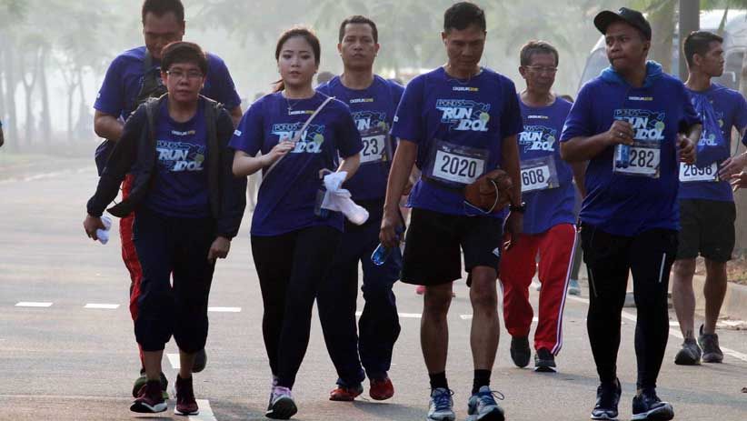 Serunya Lari bersama Idola di Okezone Run with Idol - Bagian 5