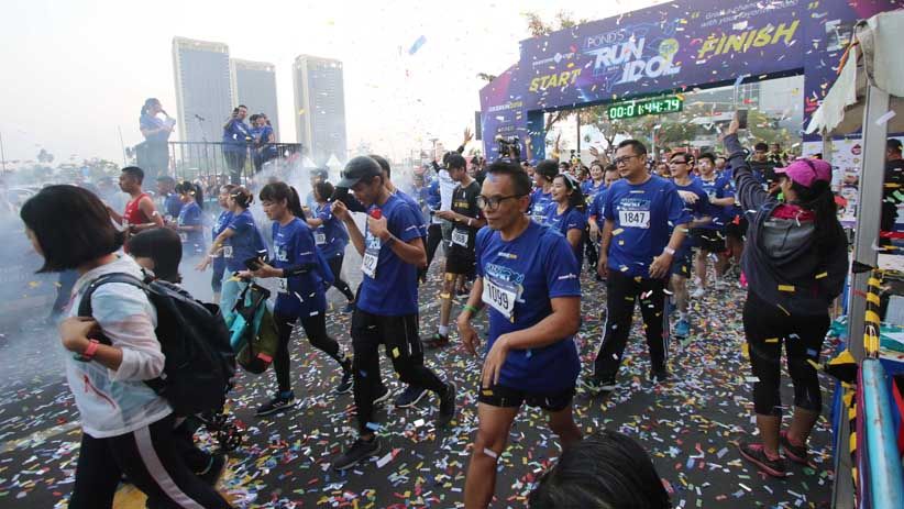 Serunya Lari bersama Idola di Okezone Run with Idol - Bagian 1