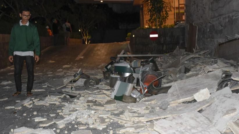 7 Wisatawan di Gili Trawangan Tewas Tertimpa Bangunan Saat Gempa NTB