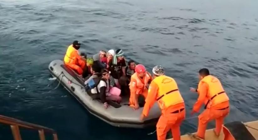 700 Wisatawan Korban Gempa Lombok di 3 Gili Dievakuasi Basarnas