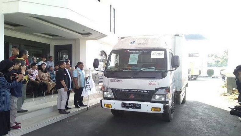 ACT Kirim 7 Kontainer Bantuan Bahan Pangan dari Warga Jabar ke Lombok