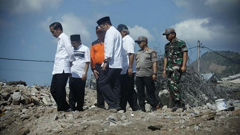 Presiden Jokowi Kunjungi Rumah Zohri di Lombok
