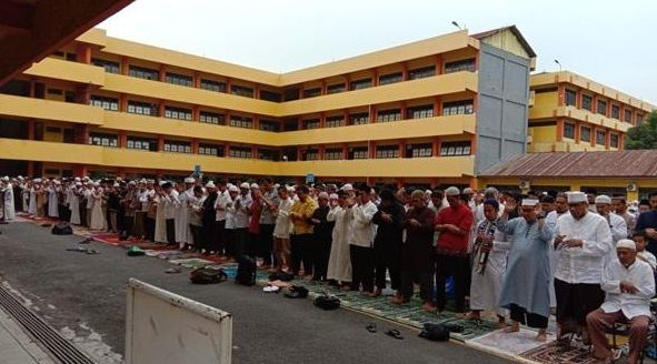 Sejumlah Umat Muslim di Kota Medan Gelar Salat Idul Adha Hari ini