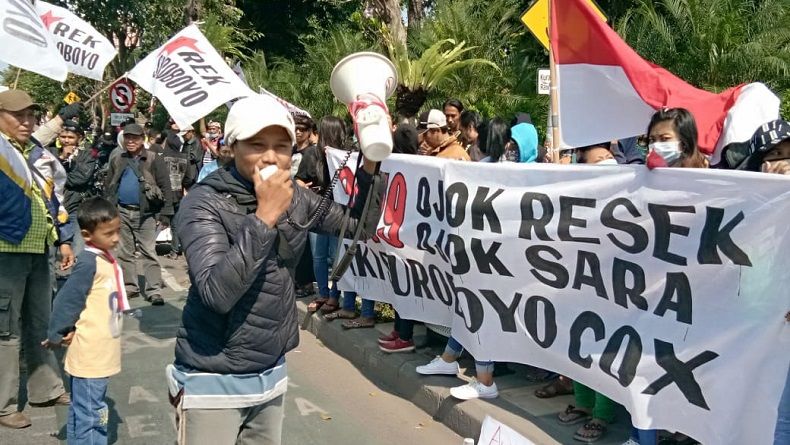 Abaikan Izin Polda Jatim, Panitia Tetap Gelar Deklarasi #GantiPresiden