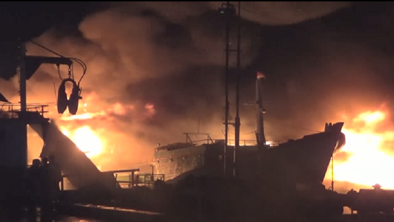 Tabung Gas Meledak, 2 Pekerja Perbaikan Kapal di Karimun Kepri Terluka