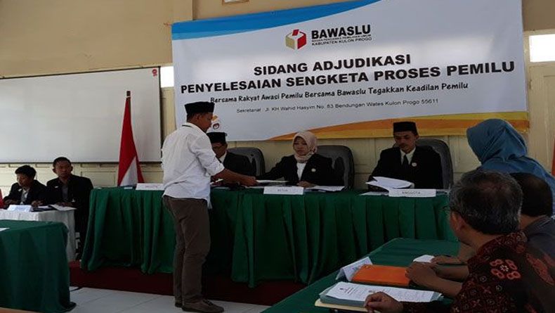 6 Caleg Lengkapi Persyaratan Pascaputusan Ajudikasi Bawaslu Kulonprogo