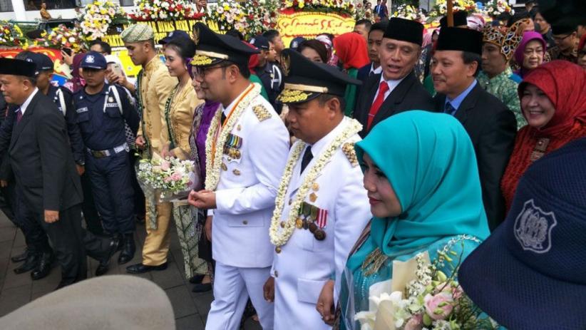 Pidato di Gedung Sate, Ridwan Kamil Siap Tancap Gas Bangun Jabar