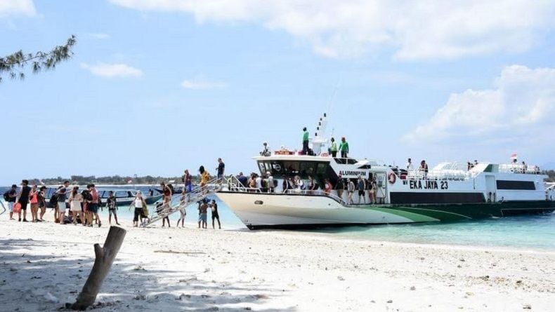 Usai Bencana Gempa, Pantai Gili Trawangan Mulai Dikunjungi Wisatawan
