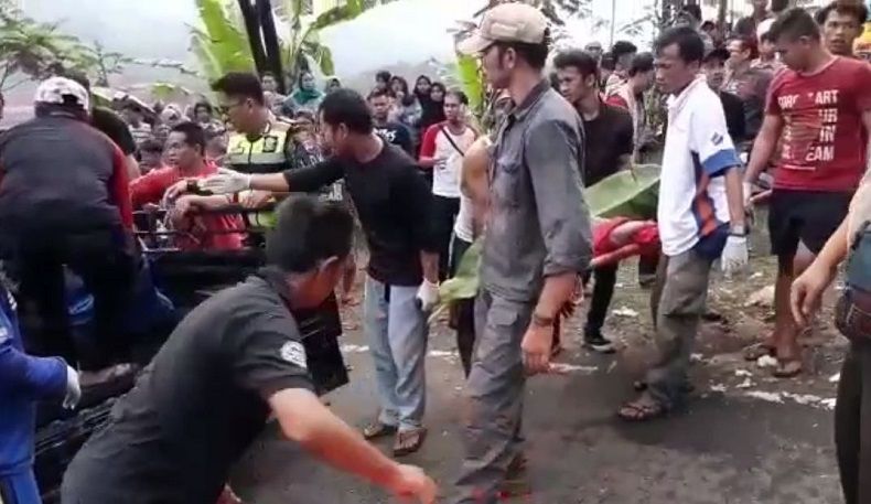 Korban Tewas Bus Masuk Jurang di Sukabumi Bertambah Jadi 23 Orang