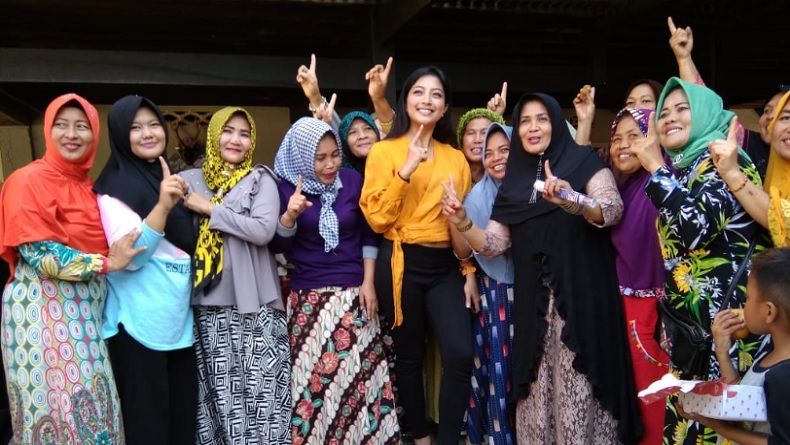 Kunjungi Tanah Kelahiran, Andi Tenri Natassa Dapat Dukungan Masyarakat