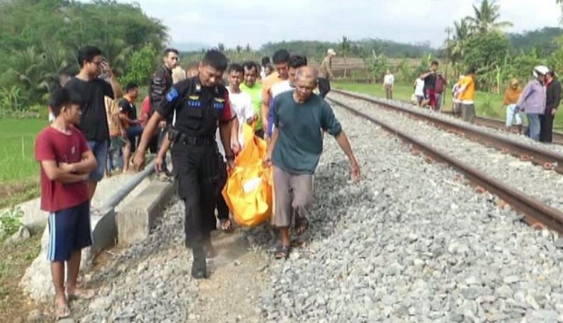 Tertabrak Kereta di Jalur Rel Ganda, Warga Purwokerto Tewas