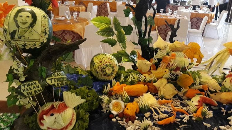 Wajah Menteri Susi Terukir di Kulit Semangka, Begini Penampakannya