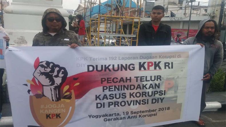 Aktivis Antikorupsi Tantang KPK Usut Kasus Korupsi di DIY