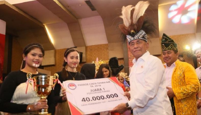 Menhan Ajak Generasi Muda Kreatif dan Inovatif Mencintai Tanah Air