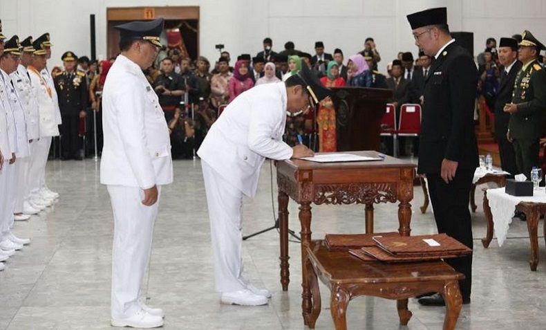 Oded M Danial dan Yana Mulyana Resmi Pimpin Kota Bandung