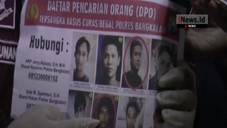 Polisi Tembak Mati Buronan Begal Sadis di Bangkalan Madura