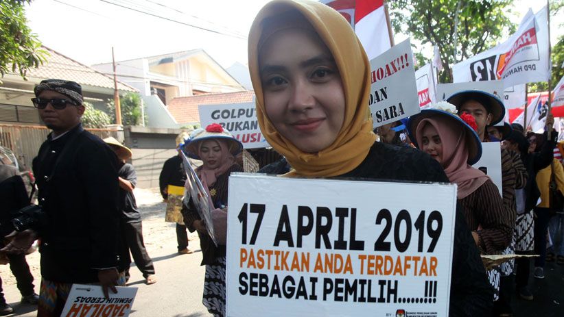 Deklarasi Damai Peserta Pemilu 2019 di Jawa Timur