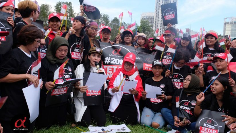 Tim Alpha dan Pekerja Migran di Hong Kong Dukung Jokowi-Ma'ruf Amin - Bagian 2