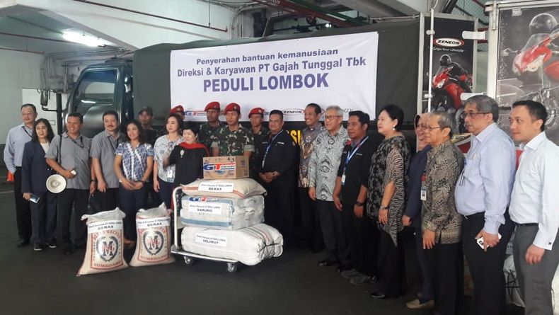 Kopassus Kembali Galang Bantuan untuk Korban Gempa Lombok
