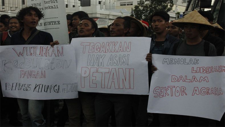 Mahasiswa Nilai Pemerintah Tak Serius Tegakkan Reforma Agraria
