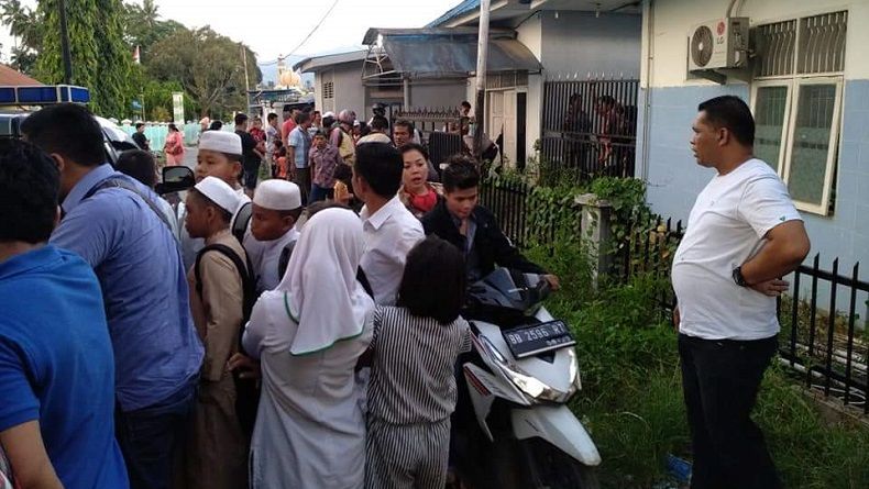 Warga Panyabungan Digegerkan Penemuan Mayat Perempuan di Sawah