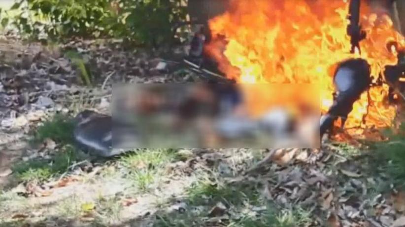 Dua Pemotor di Bintan Tewas Terbakar Usai Tabrak Pohon