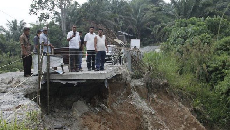 Jembatan Asahan-Simalungun Rusak, Arya: Harus Segera Diperbaiki