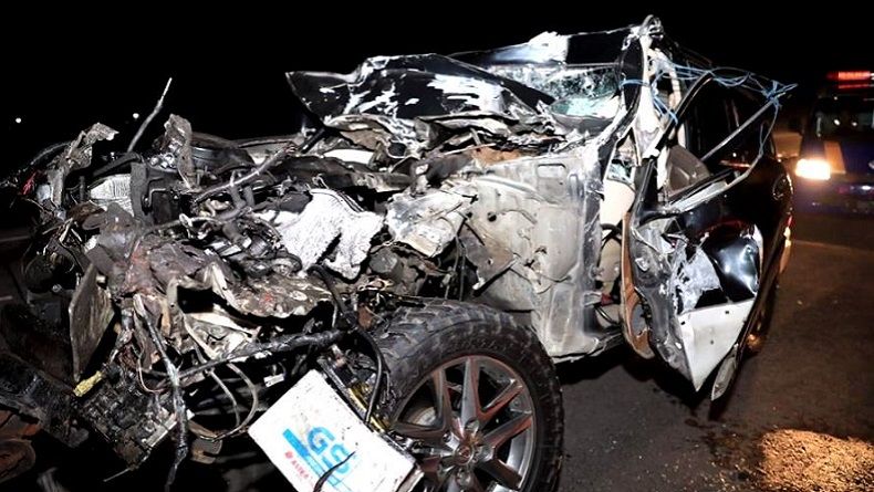 Olah TKP, Polisi: Mobil Oleng Usai Menyalip saat Kecepatan 100 Km/Jam