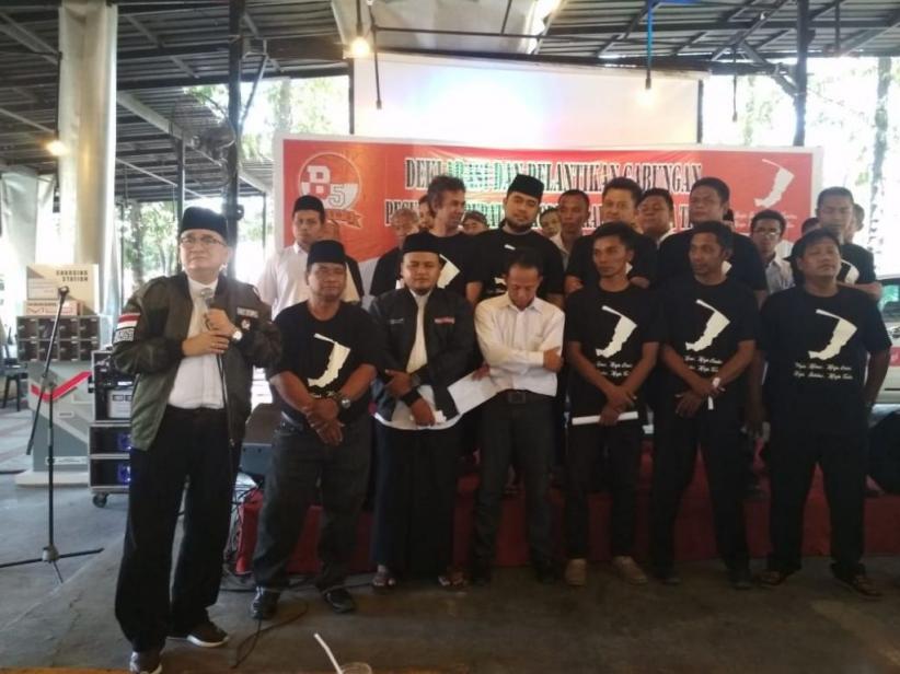 title Bravo-5 Janjikan 10 Juta Suara untuk Jokowi-Ma'ruf di Jatim Bravo-5 Janjikan 10 Juta Suara untuk Jokowi-Ma'ruf di Jatim