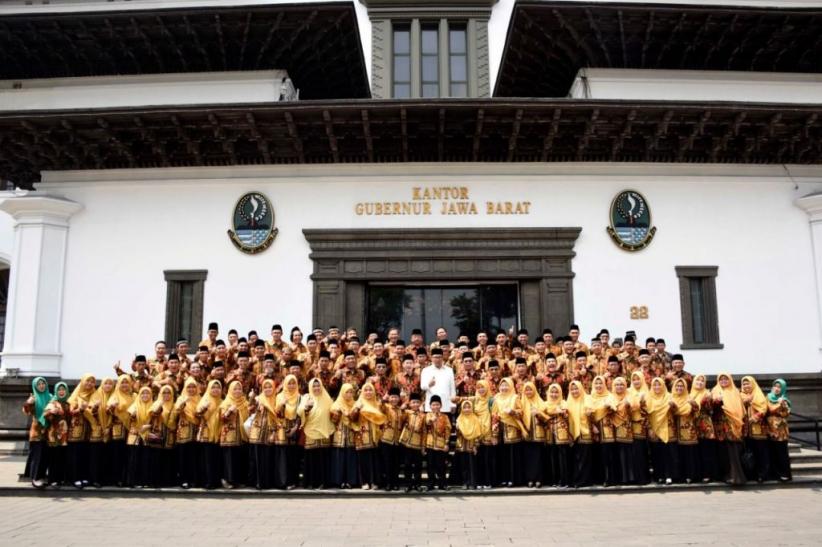 Lepas 127 Kafilah MTQ, Ridwan Kamil Rindukan Jabar Juara