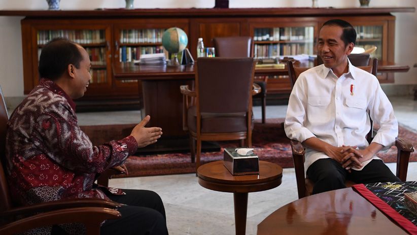 Akhirnya, Sutopo BNPB Bertemu 4 Mata dengan Presiden Jokowi - Bagian 4