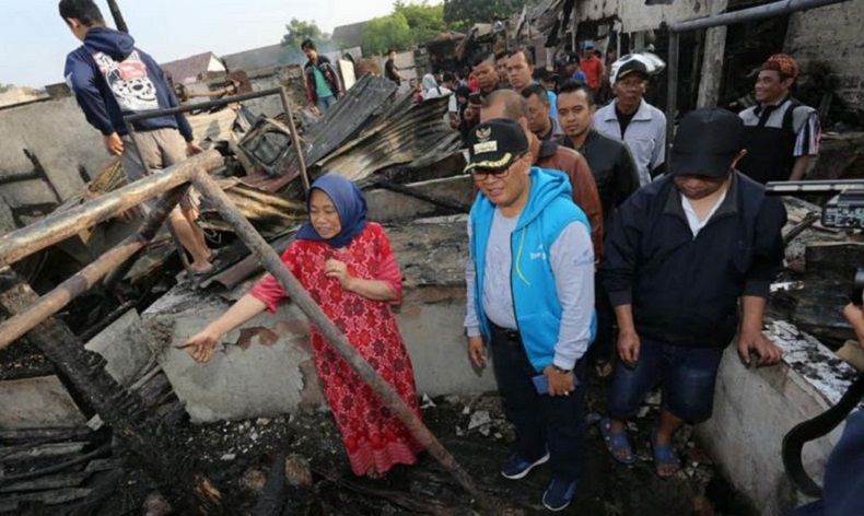 Lapaknya Terbakar, Pedagang Pasar Sederhana Direlokasi Pemkot Bandung