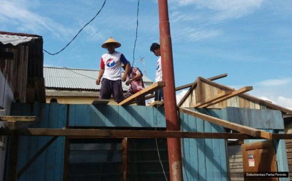 Partai Perindo Bedah Rumah Warga Tak Layak Huni di Pati