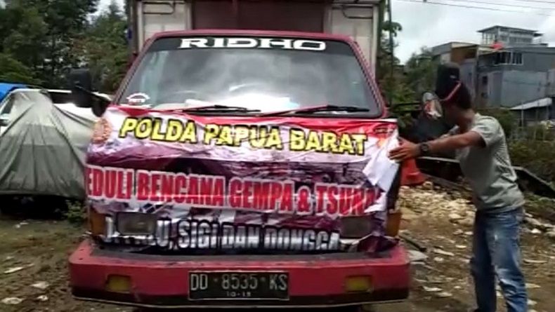 Truk Bawa Bantuan Gempa Palu Tabrak Motor di Trans Sulawesi, 2 Tewas