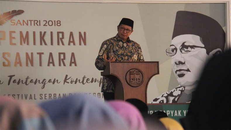 Buka Muktamar Pemikiran Santri, Menag Minta Revitalisasi Kitab Kuning