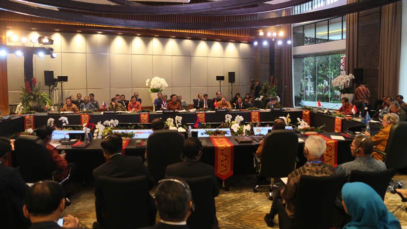 Foto-Foto Pemimpin Negara ASEAN Gelar Pertemuan di Bali - Bagian 12