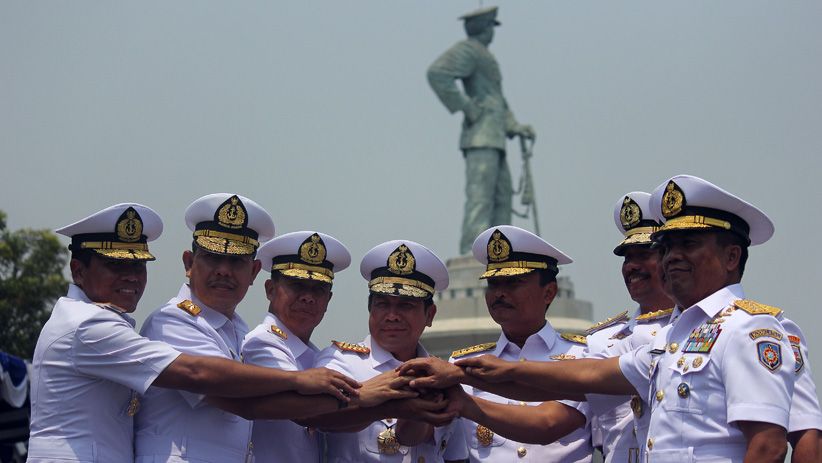 KSAL Pimpin Sertijab Pangkotama TNI AL di Surabaya - Bagian 2