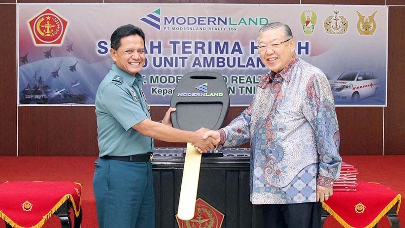 Modernland Hibahkan 10 Ambulans untuk Pelayanan Kesehatan TNI kepada Rakyat - Bagian 4