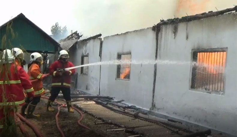 Gudang Tembakau di Bojonegoro Ludes Terbakar, Kerugian Miliaran Rupiah