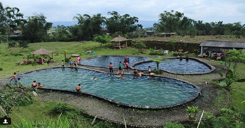 Berenang di Kolam Cinta Candi Liyangan, Situs Purbakala Mataram Kuno