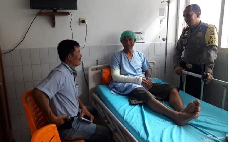 Aksi Heroik Babinsa Sertu Afrianda, Tangkap Pencuri Meski Tangan Patah