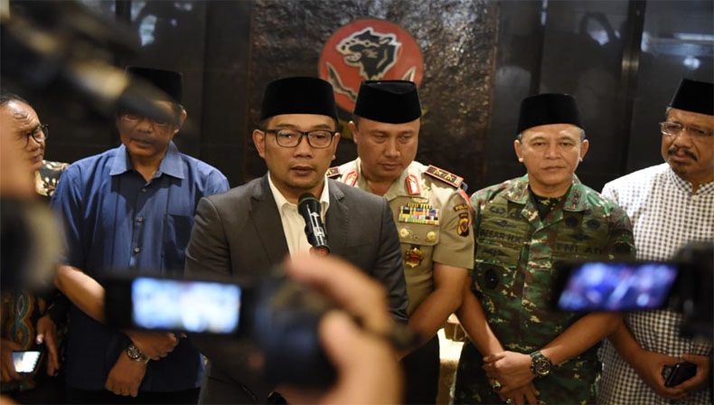 Bahas Pembakaran Bendera HTI, Forkopimda Jabar Gelar Rapat Tertutup