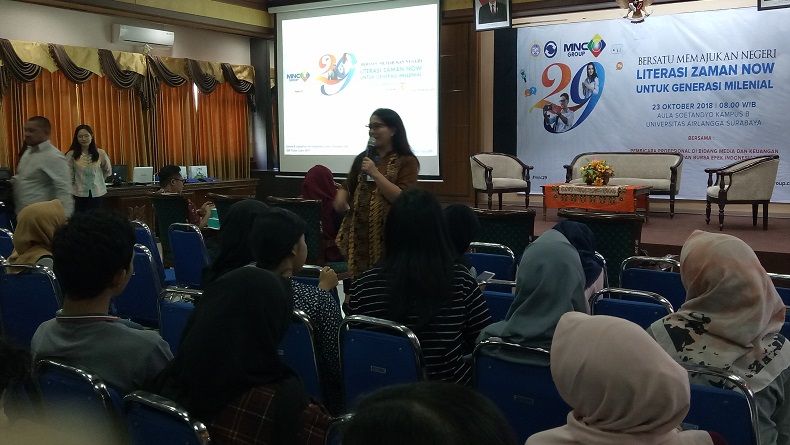 MNC Group Gelar Literasi Zaman Now di Universitas Airlangga