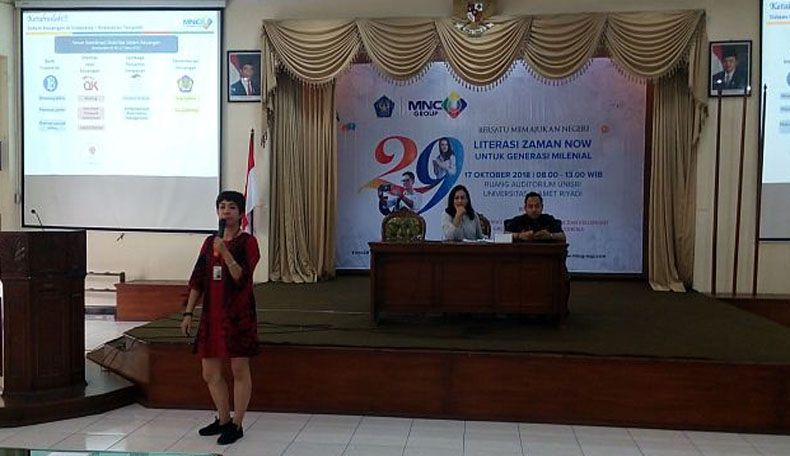 Mahasiswa Unisri Solo Antusias Ikuti Literasi Zaman Now MNC Group