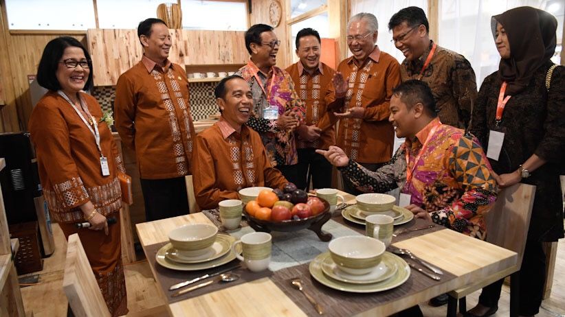 Presiden Jokowi Buka Trade Expo Indonesia ke-33 - Bagian 1